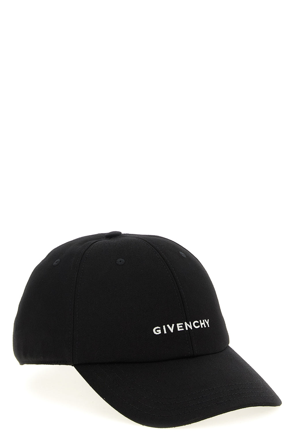 GIVENCHY Logo embroidery cap For Men 90% cotton, 10% acrylic