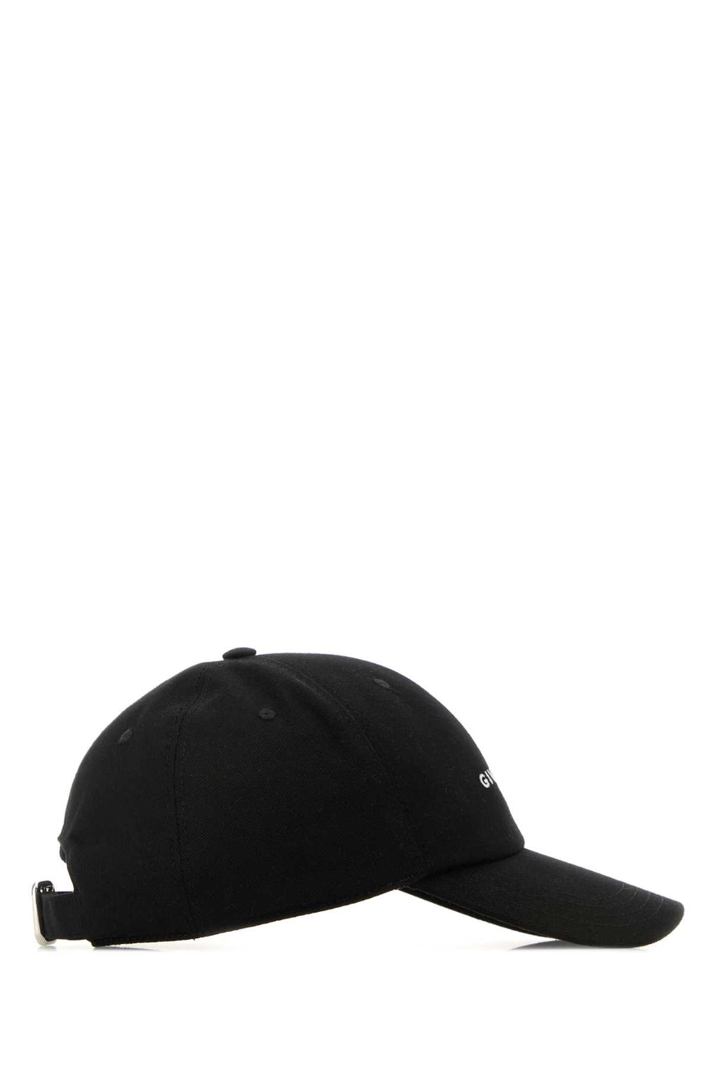 GIVENCHY CURVED CAP W/GIVENCHY PARIS For Men Exterior: 90% Cotton 10% Nylon Lining: 100% Cupro