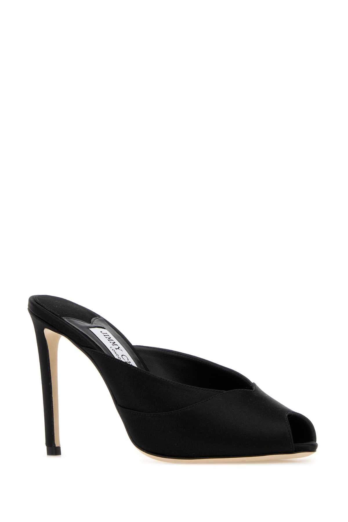 JIMMY CHOO BRIGITTE MULE 100 For Women Exterior: 100% Fabric Interior: 100% Leather Sole: Leather