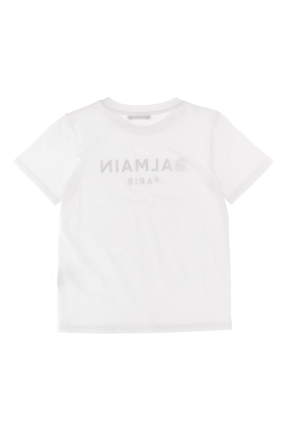 BALMAIN KIDS Logo print T-shirt For Unisex baby 100% cotton