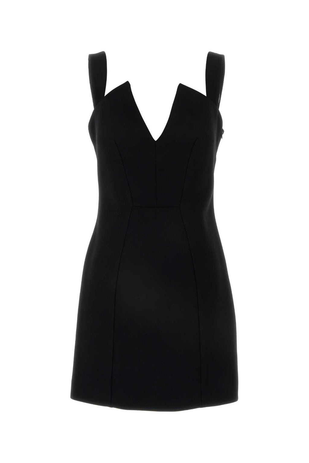 GIVENCHY V-COLLAR MINI DRESS For Women Exterior: 60% Acetate 40% Polyester Lining: 73% Acetate 27% Silk