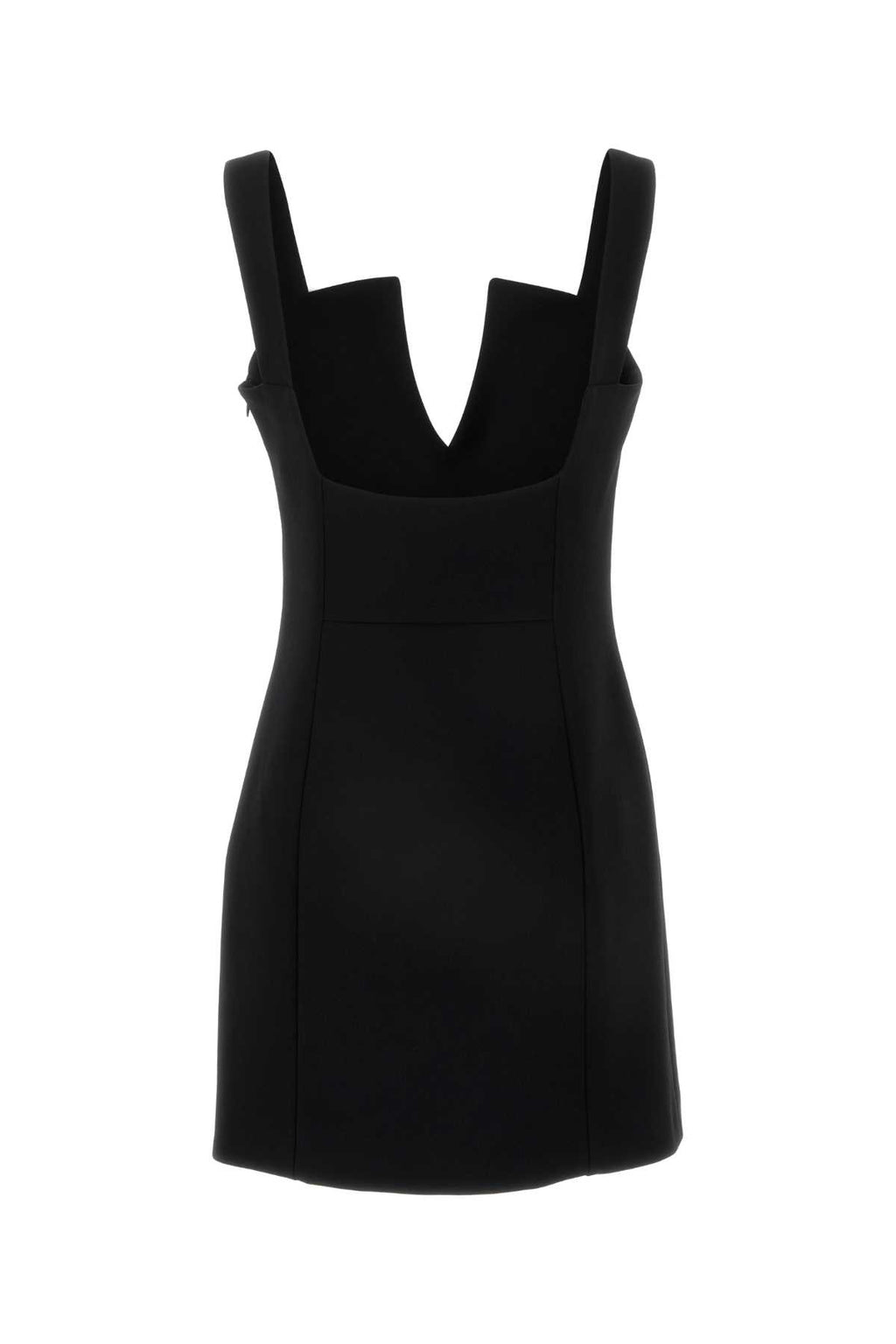 GIVENCHY V-COLLAR MINI DRESS For Women Exterior: 60% Acetate 40% Polyester Lining: 73% Acetate 27% Silk