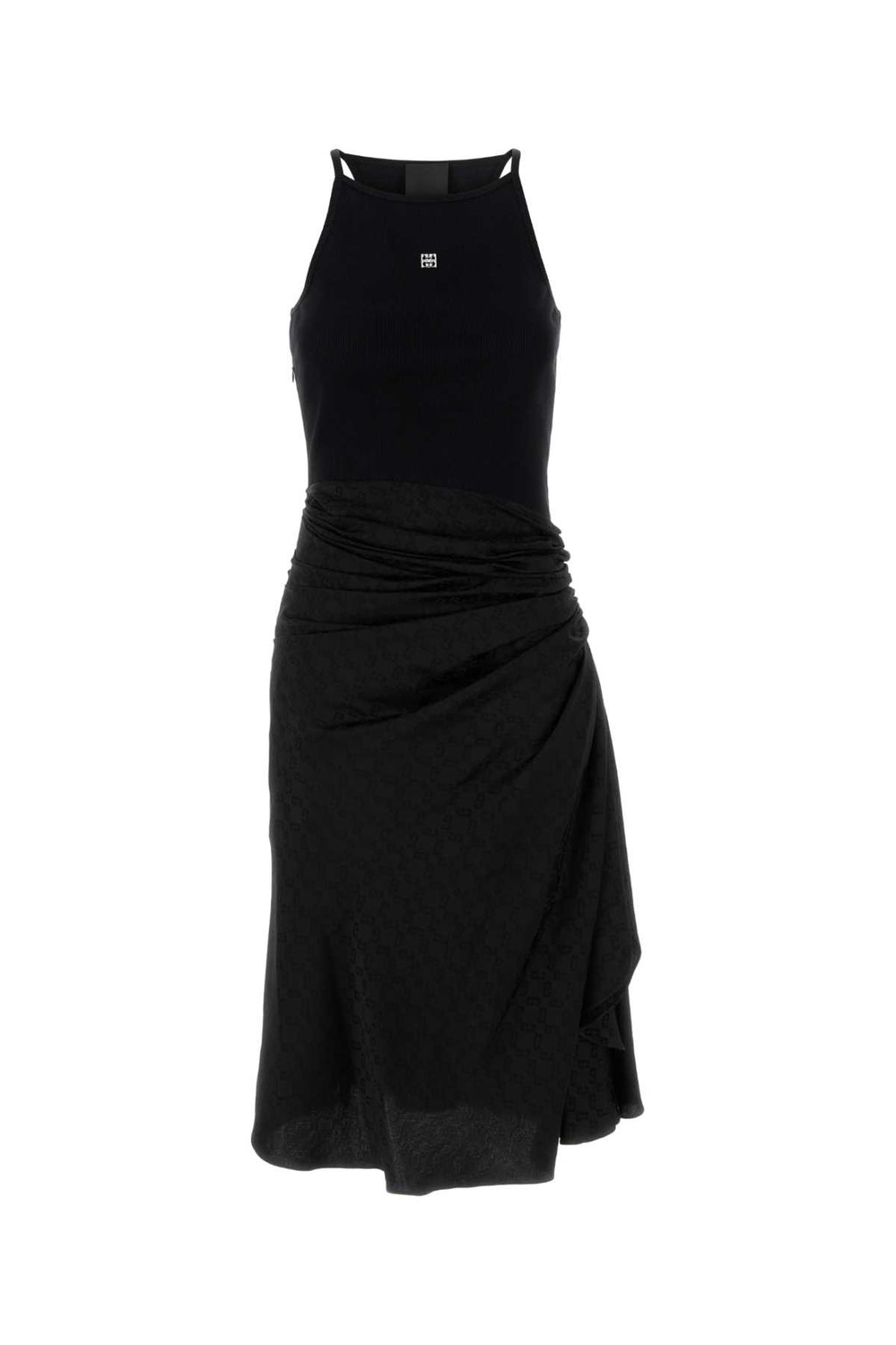 GIVENCHY SATIN BACK CREPE MONOGRAM 72 For Women Exterior 1: 98% Cotton 2% Elastane Exterior 2: 100% Silk