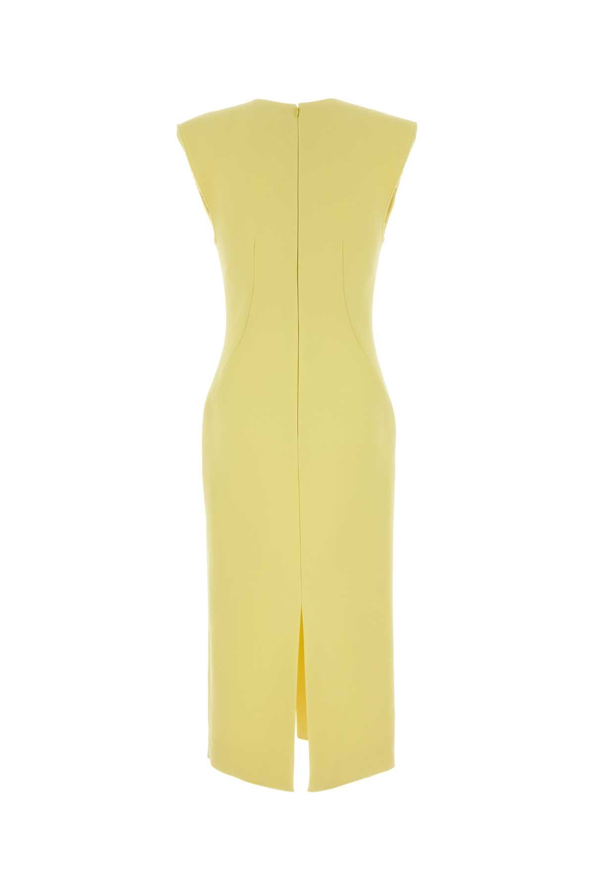GIVENCHY MIDI STRUCTURED DRESS RAW EDGE For Women Exterior: 90% Wool 7% Nylon 3% Elastane Lining: 100% Viscose