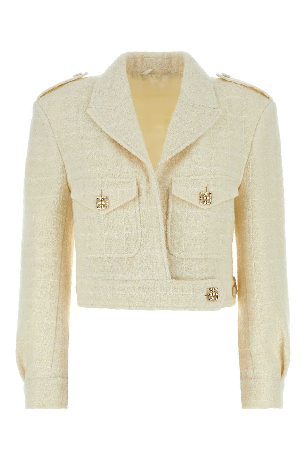 GIVENCHY JACKET For Women Exterior: 94% Wool 6% Polyester Lining: 100% Cupro