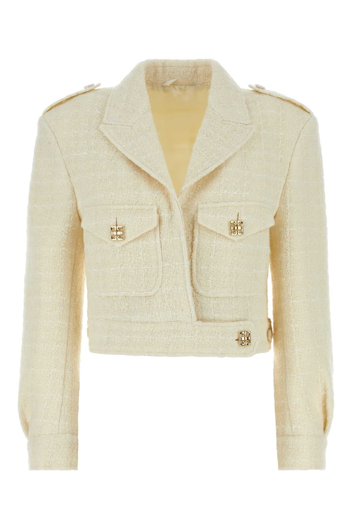GIVENCHY JACKET For Women Exterior: 94% Wool 6% Polyester Lining: 100% Cupro