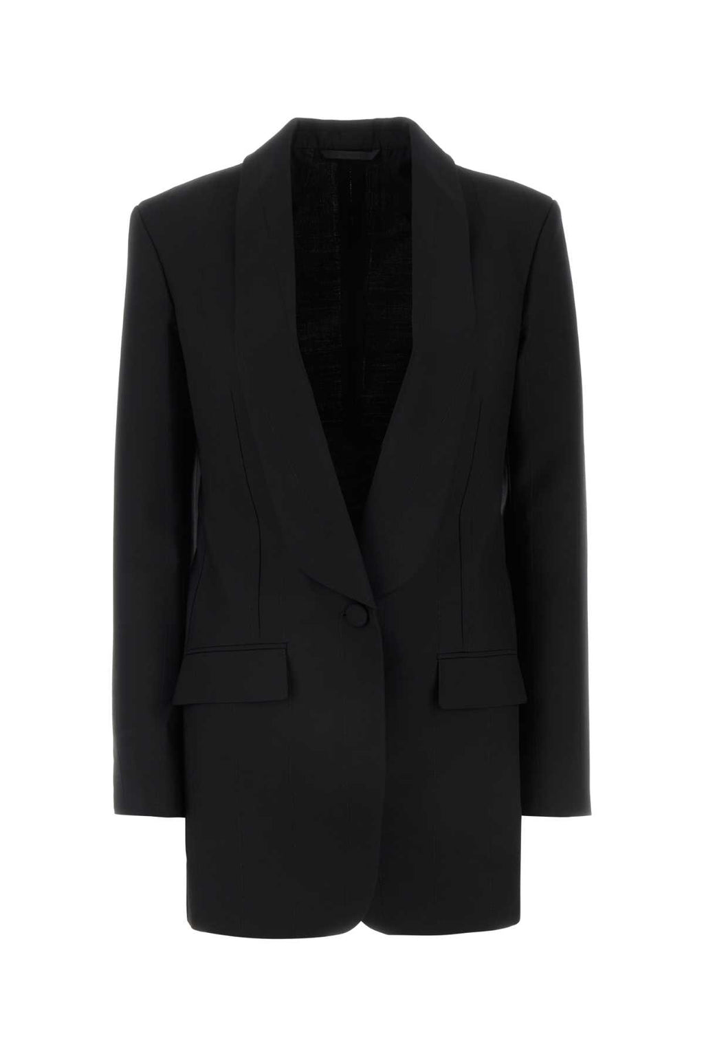 GIVENCHY JACKET For Women Exterior: 95% Virgin wool 2% Viscose 1% Nylon 1% Elastane 1% Polyester