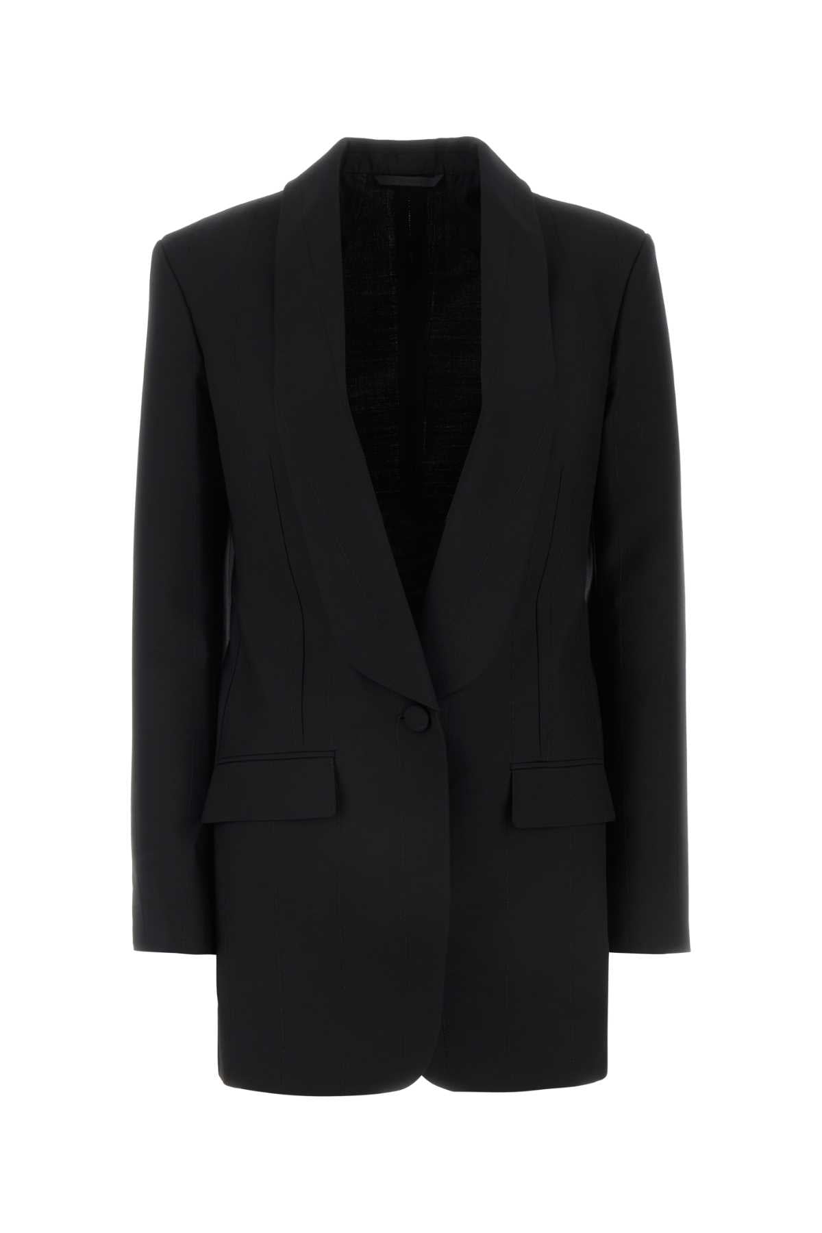 GIVENCHY JACKET For Women Exterior: 95% Virgin wool 2% Viscose 1% Nylon 1% Elastane 1% Polyester