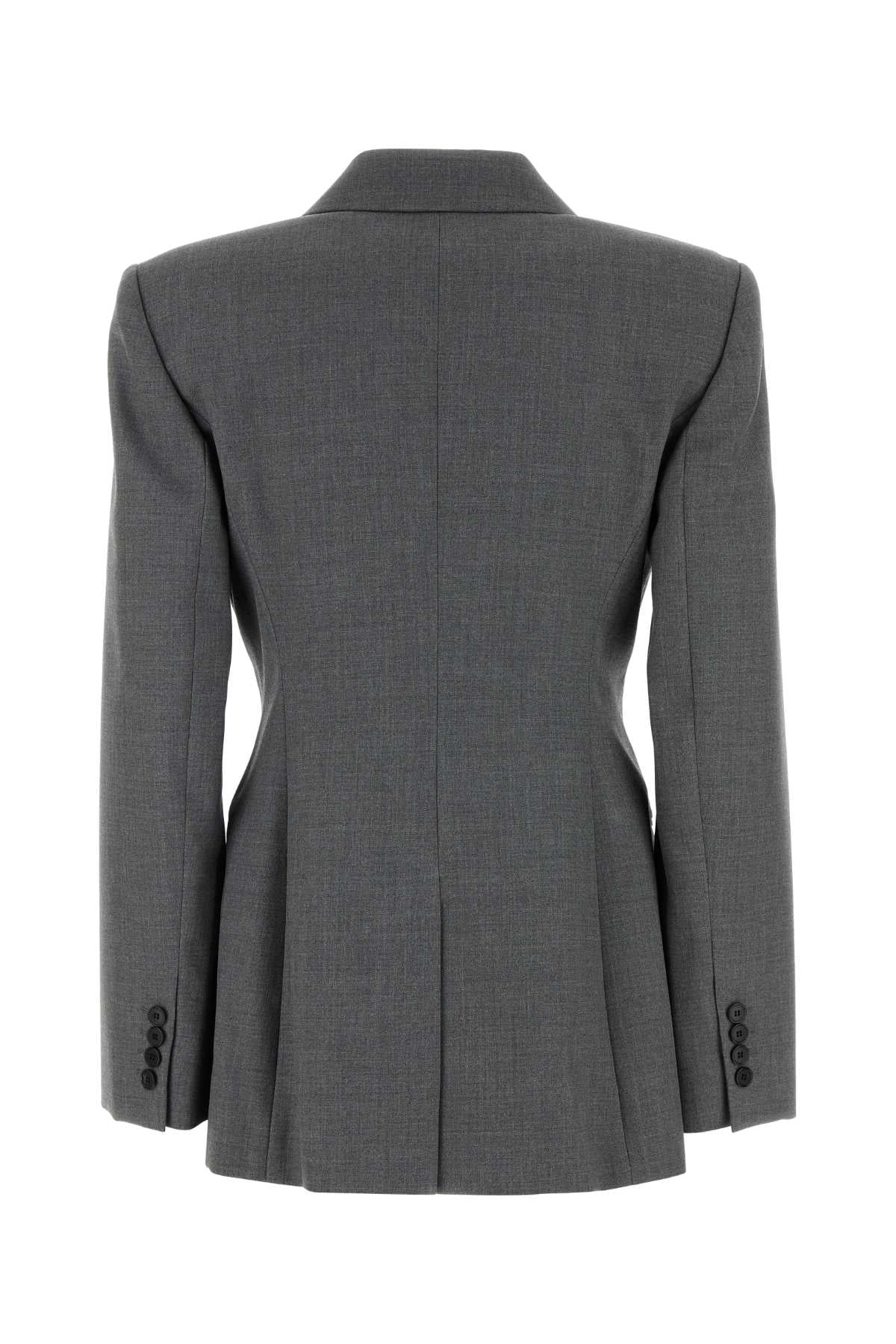 GIVENCHY DOUBLE BREASTED JACKET TUXEDO For Women Exterior: 100% Wool Lining: 100% Polyester