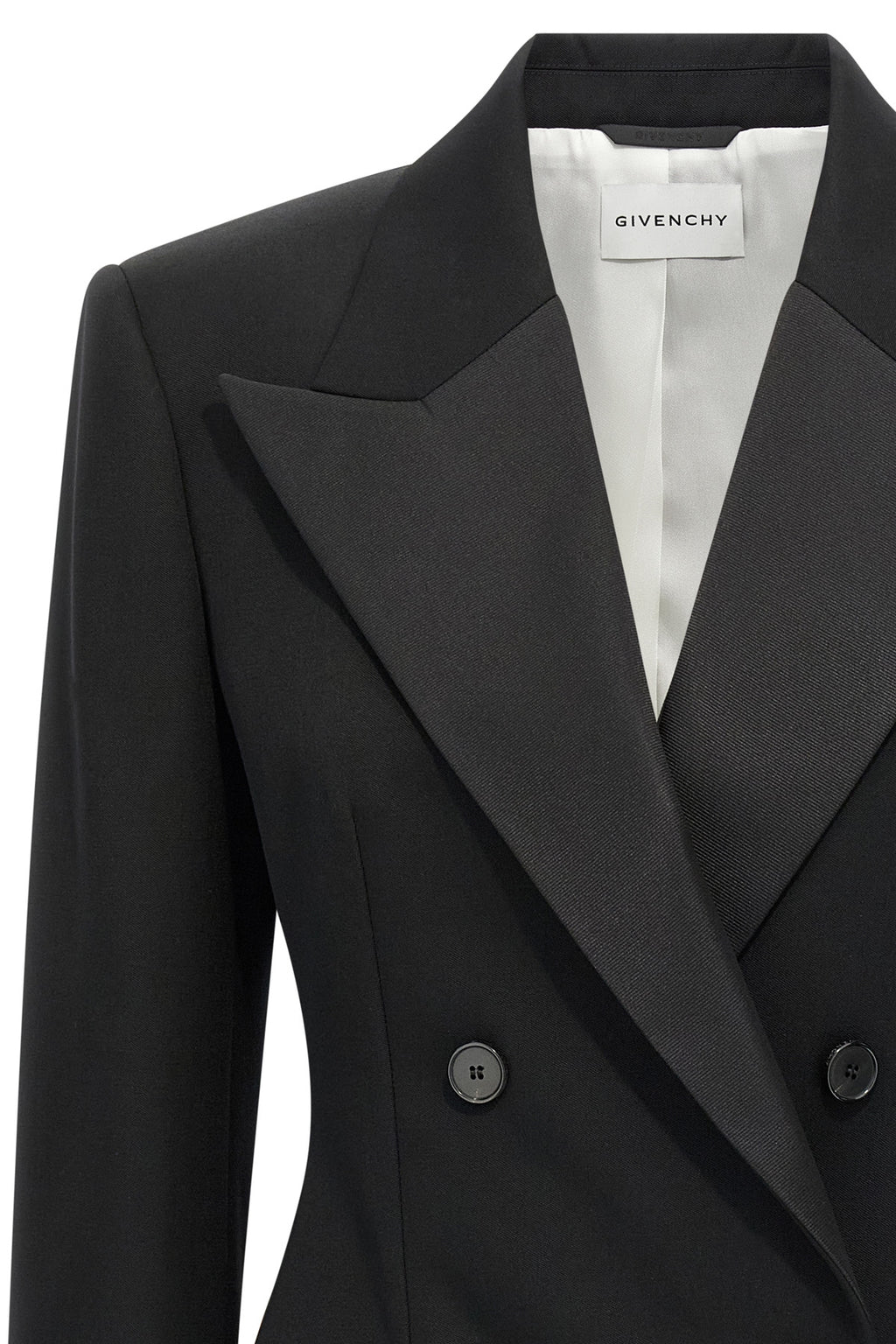 givenchy Satin lapel blazer