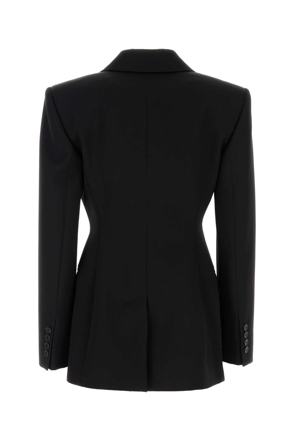 GIVENCHY DOUBLE BREASTED JACKET TUXEDO For Women Exterior: 100% Wool Lining: 100% Polyester