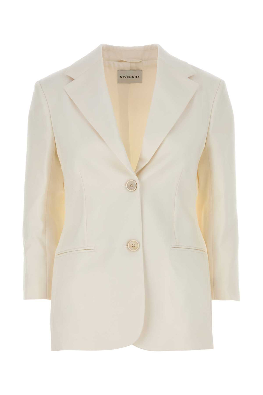 GIVENCHY SINGLE BREASTED JACKET 2 BUTTONS For Women Exterior: 100% Wool Lining: 100% Viscose