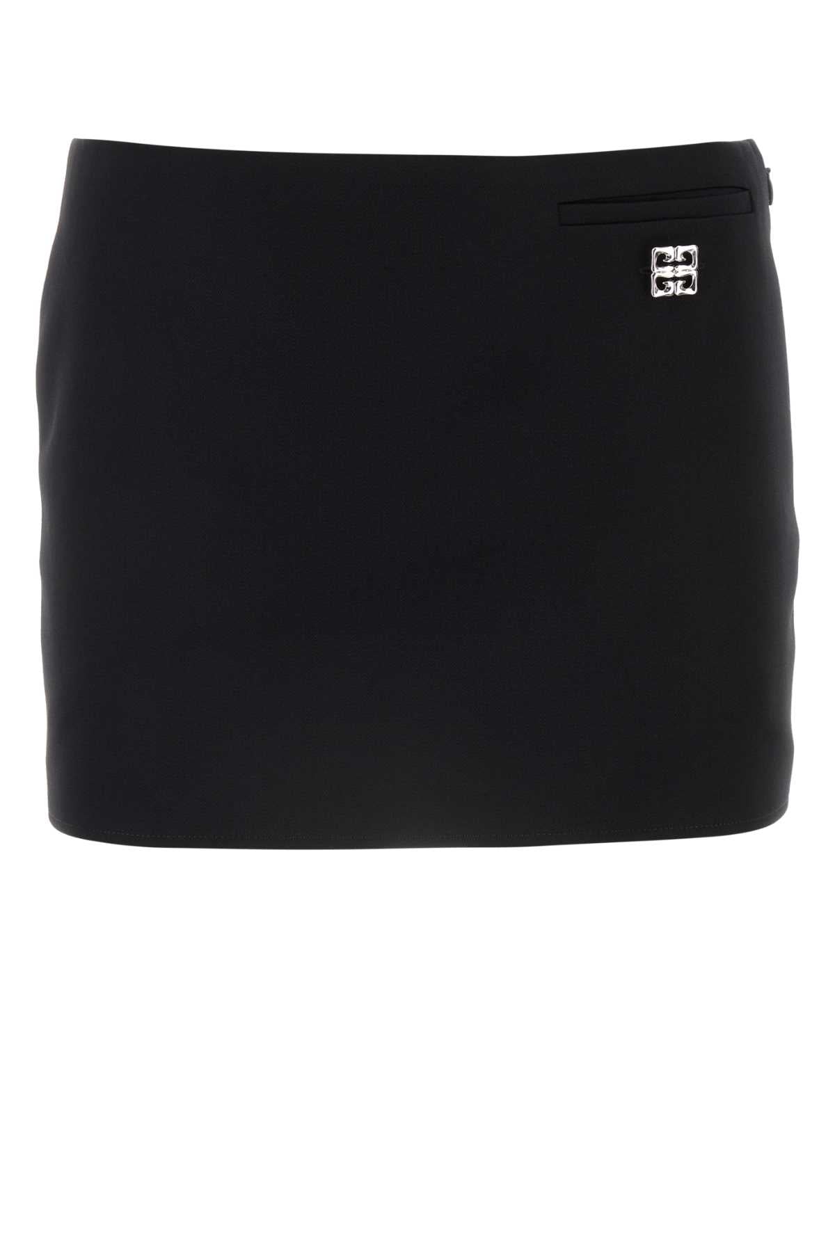 GIVENCHY GONNA For Women Exterior: 100% Wool Lining: 73% Acetate 27% Silk