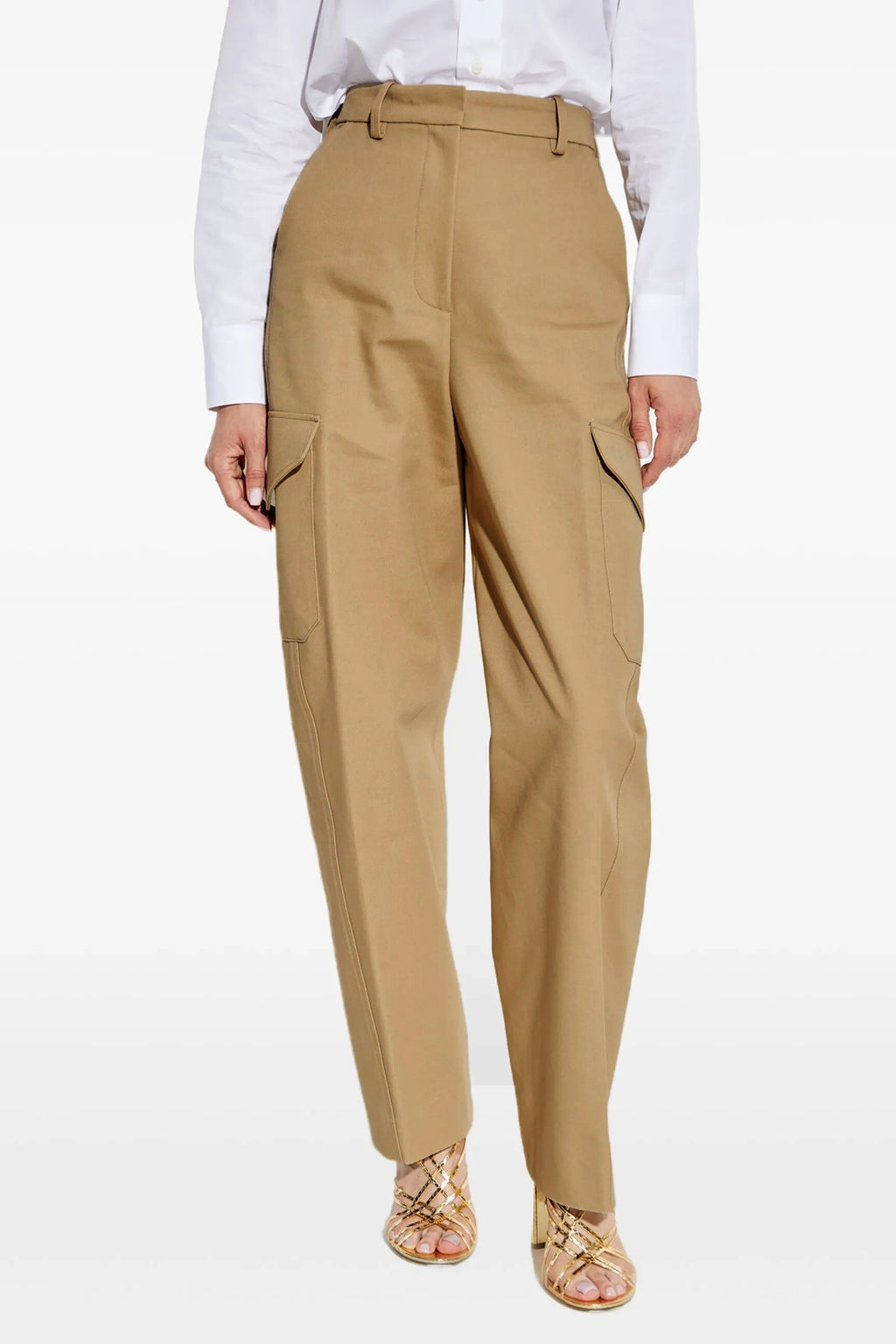 GIVENCHY 'Cocoon' pants For Women 76% cotton, 24% wool