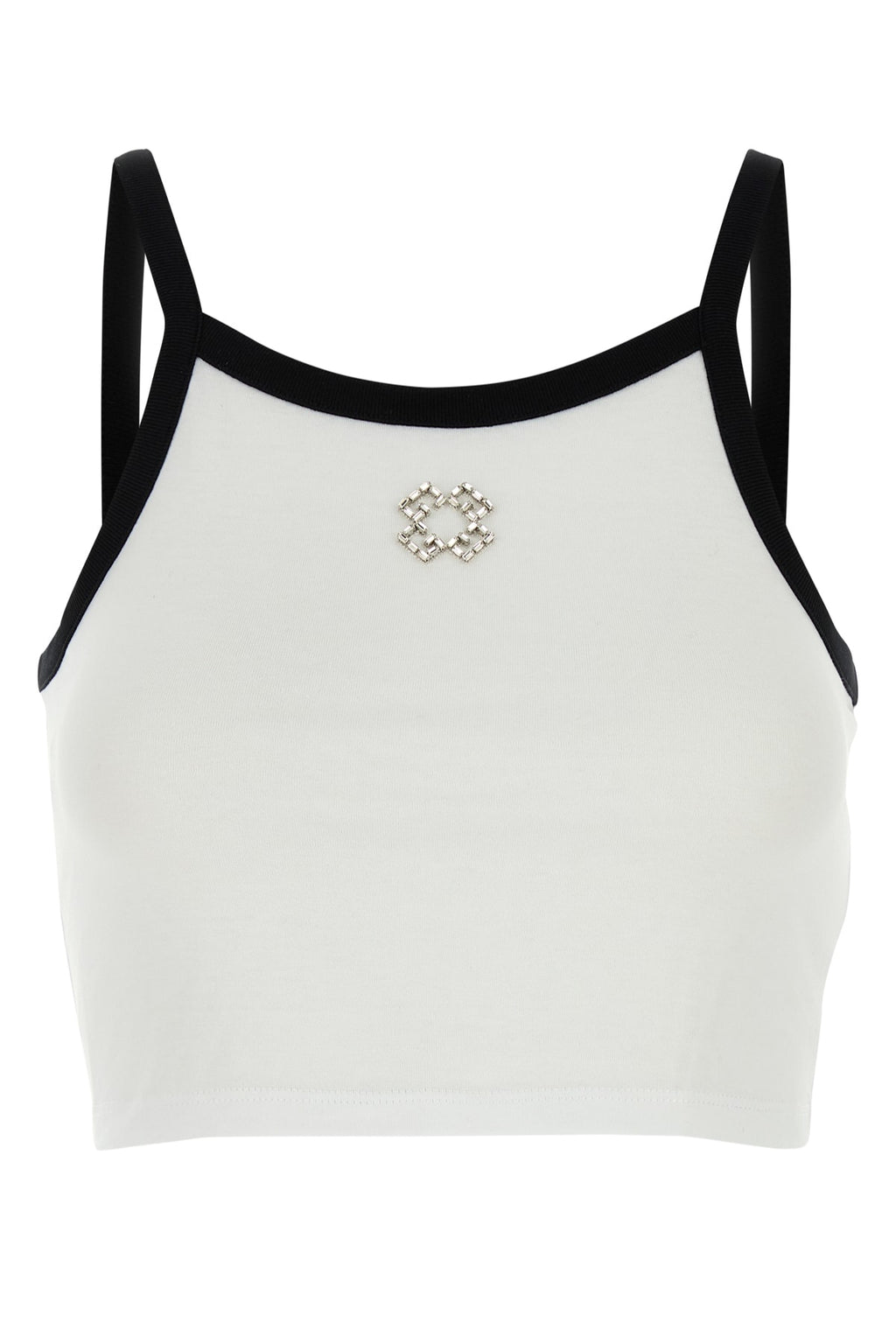 GIVENCHY CROPPED SPAGHETTI STRAP TANK TOP For Women 100% Cotton