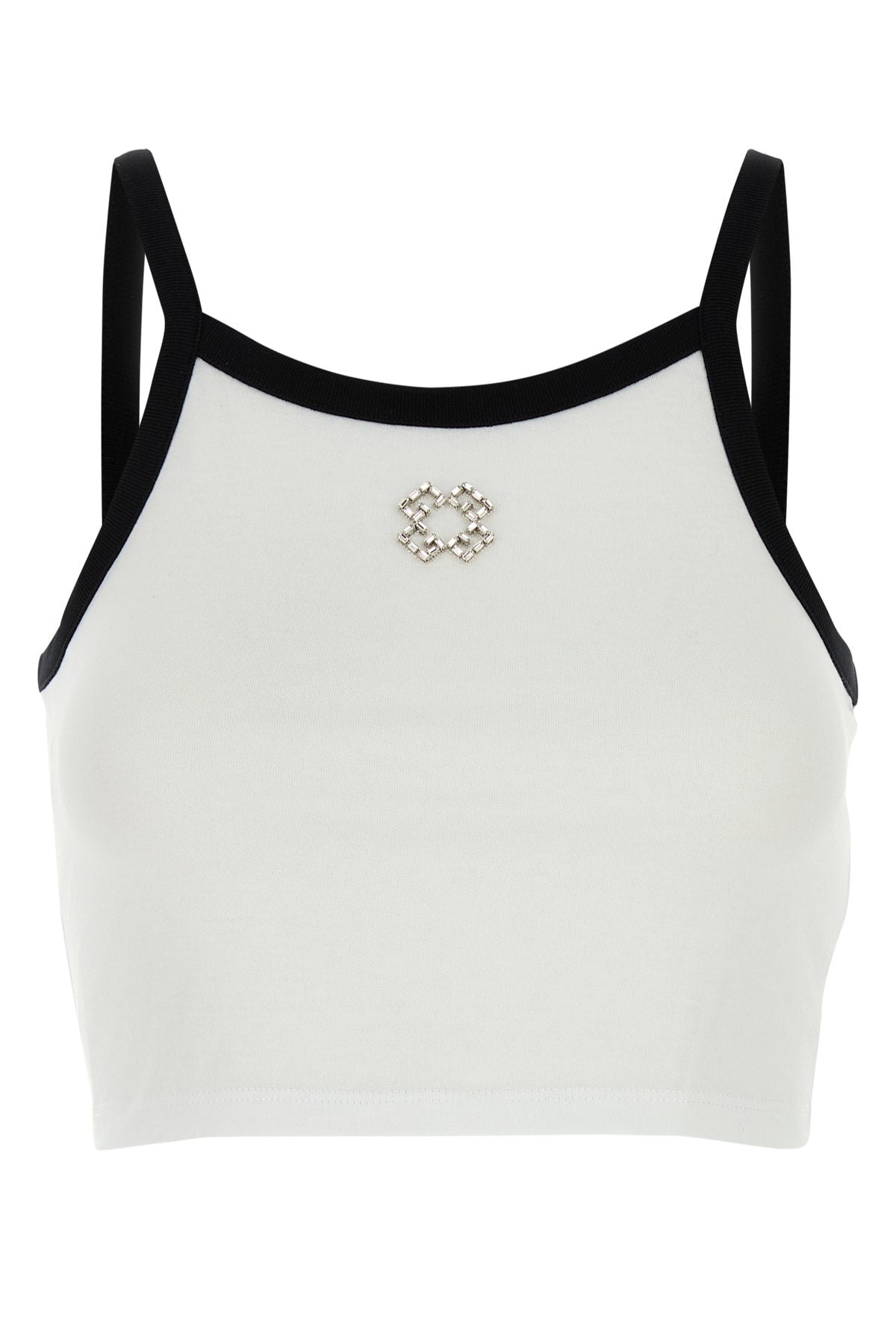 GIVENCHY CROPPED SPAGHETTI STRAP TANK TOP For Women 100% Cotton