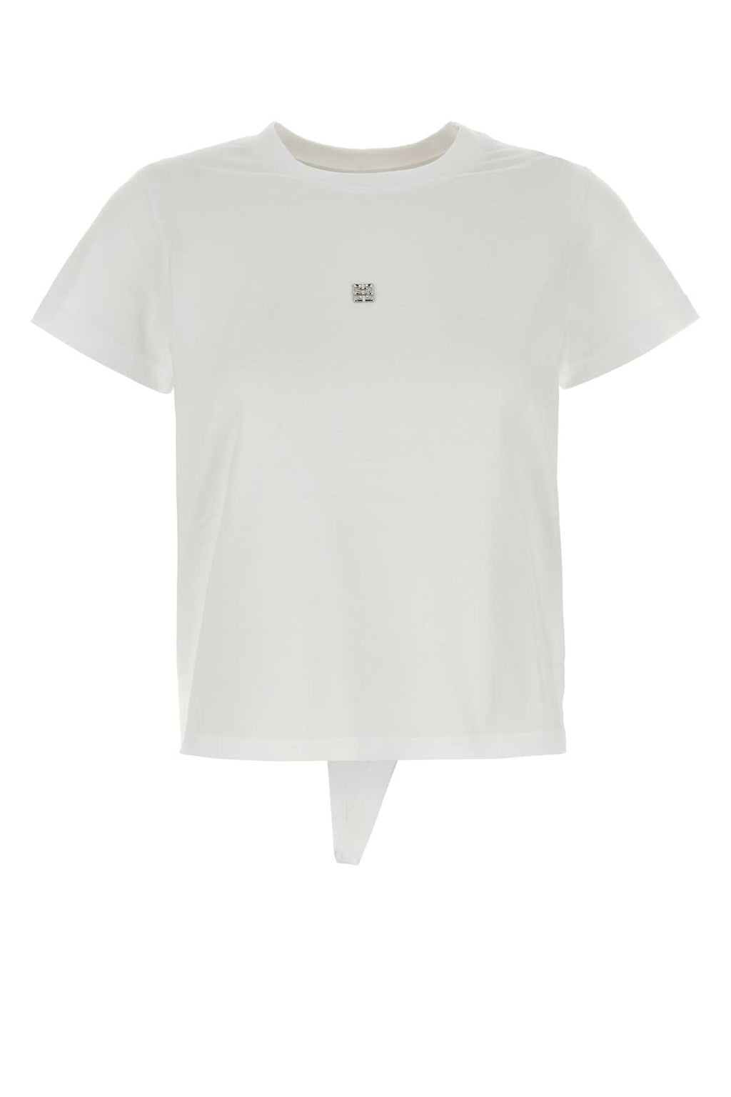 GIVENCHY BACK BOW T-SHIRT For Women Exterior: 100% Cotton