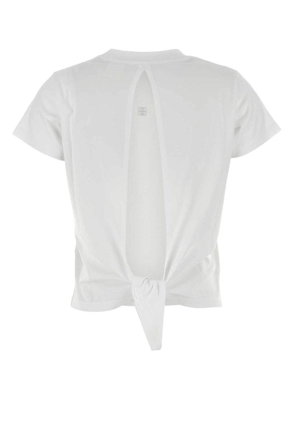 GIVENCHY BACK BOW T-SHIRT For Women Exterior: 100% Cotton