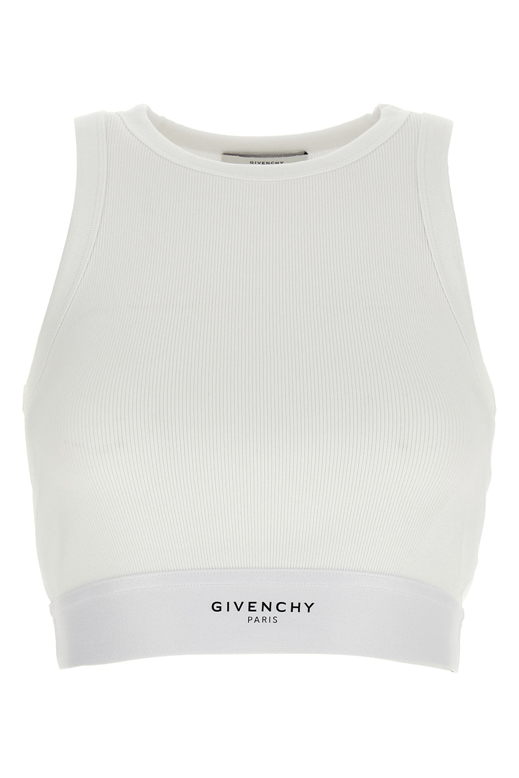 GIVENCHY Crop tank top For Women 98% cotton, 2% elastane