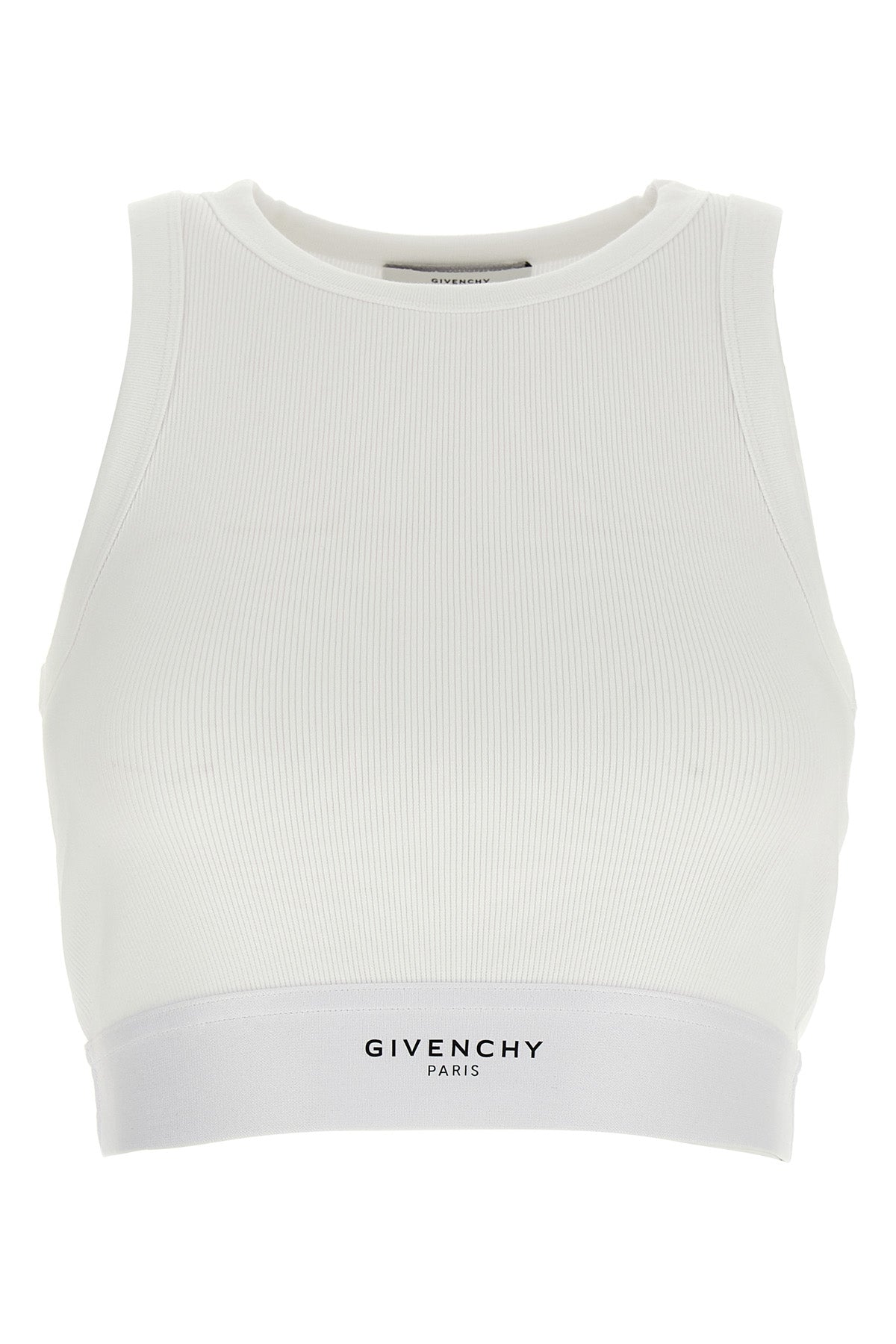 GIVENCHY Crop tank top For Women 98% cotton, 2% elastane