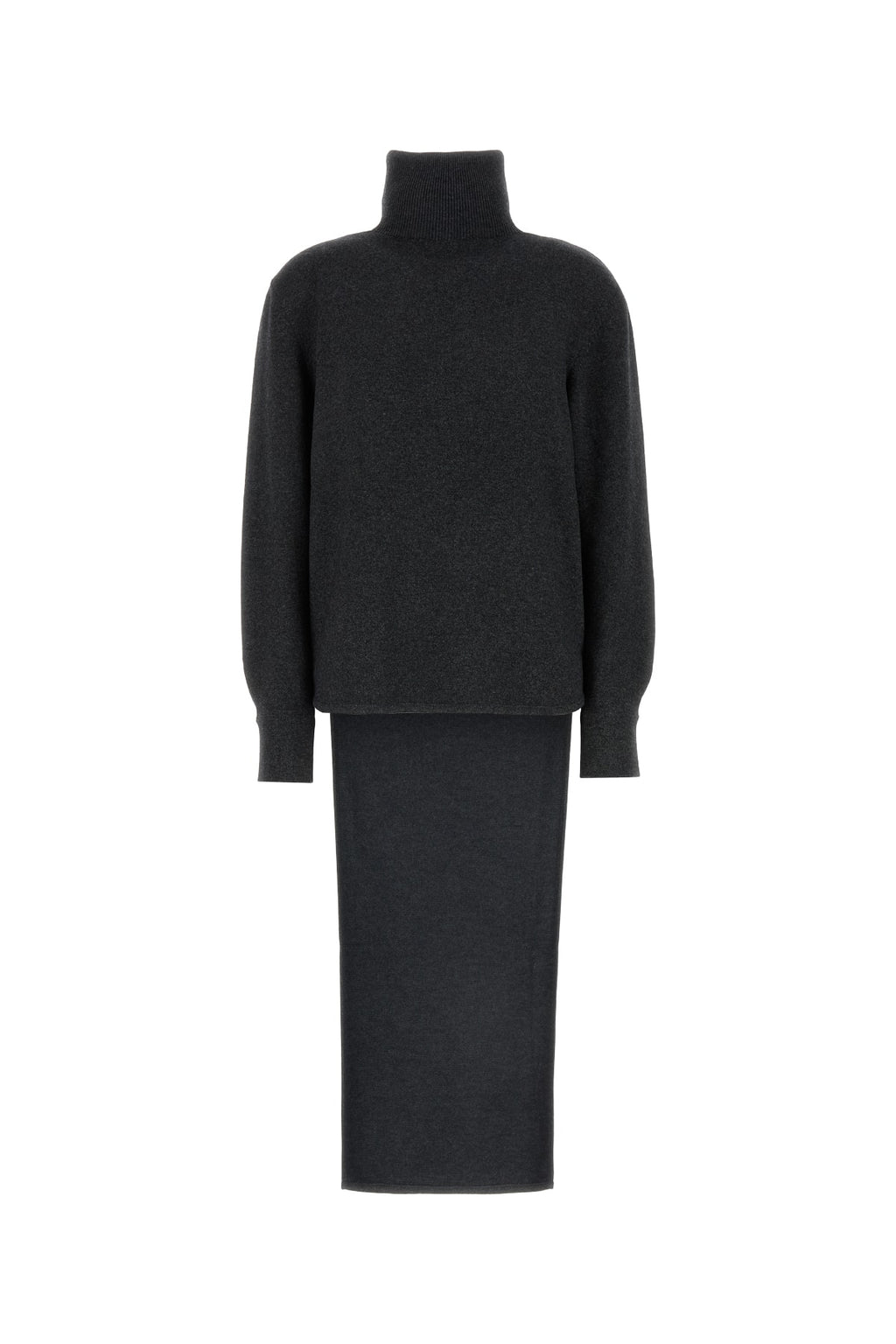 GIVENCHY LONG BACK HIGH NECK SWEATER For Women 45% LAMBWOOL, 30% VISCOSE, 25% CASHEMIRE