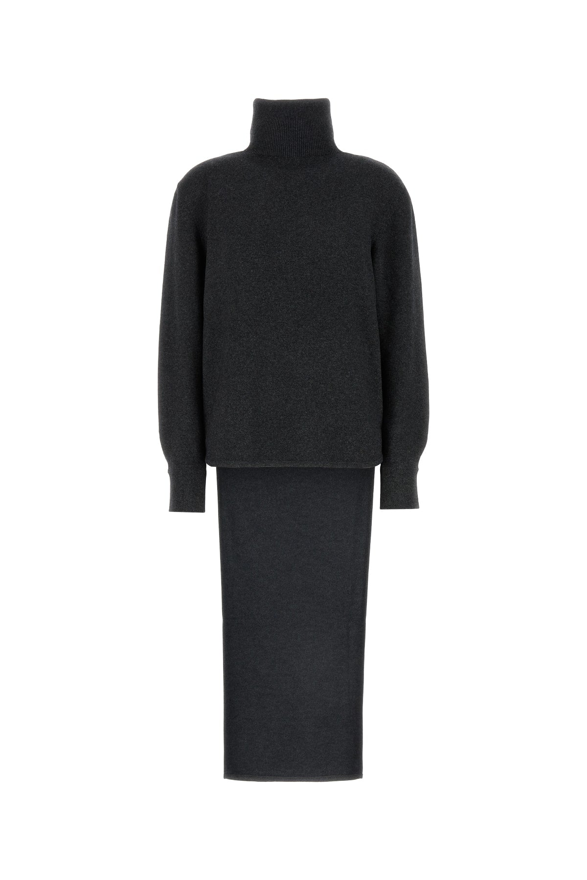 GIVENCHY LONG BACK HIGH NECK SWEATER For Women 45% LAMBWOOL, 30% VISCOSE, 25% CASHEMIRE