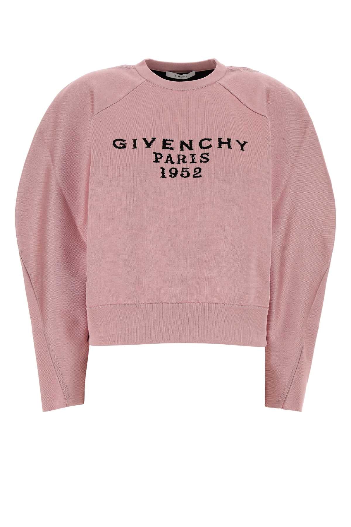 GIVENCHY CREW NECK SWEATER For Women Exterior: 42% Viscose 36% Wool 14% Polyester 6% Nylon 2% Elastane