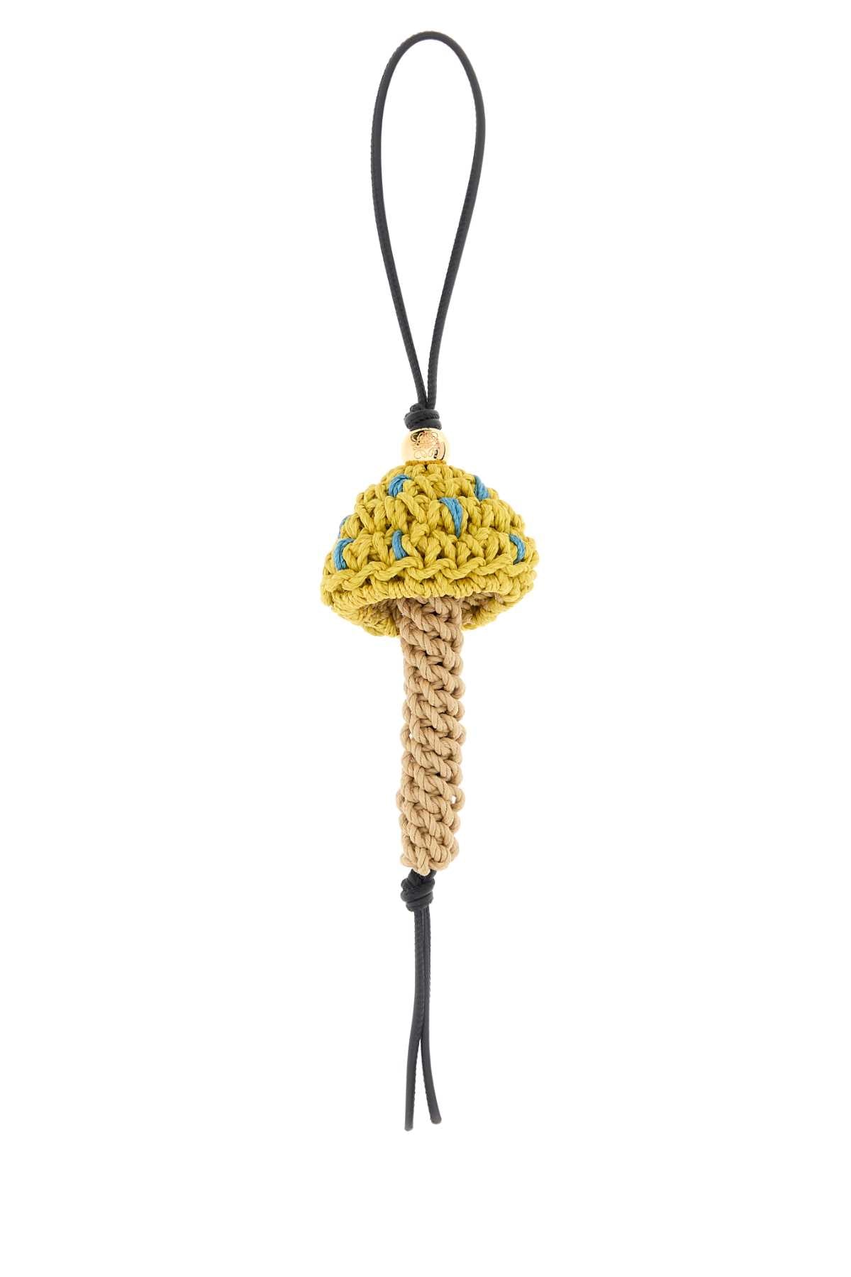 LOEWE MUSHROOM CHARM For Women Exterior: 100% Cord 100% Calf