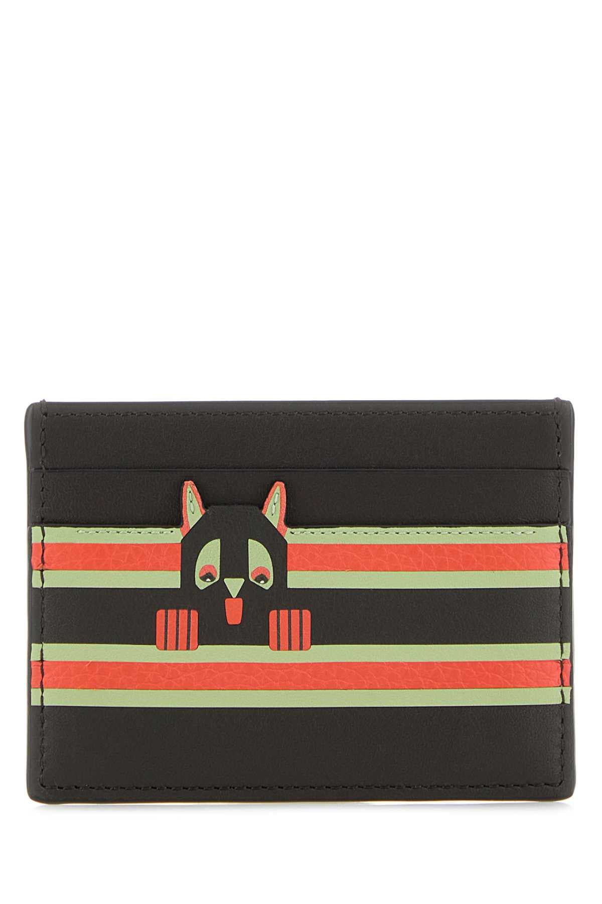 LOEWE PLAIN CARDHOLDER FUTURIST CAT For Women Exterior: 100% Calf