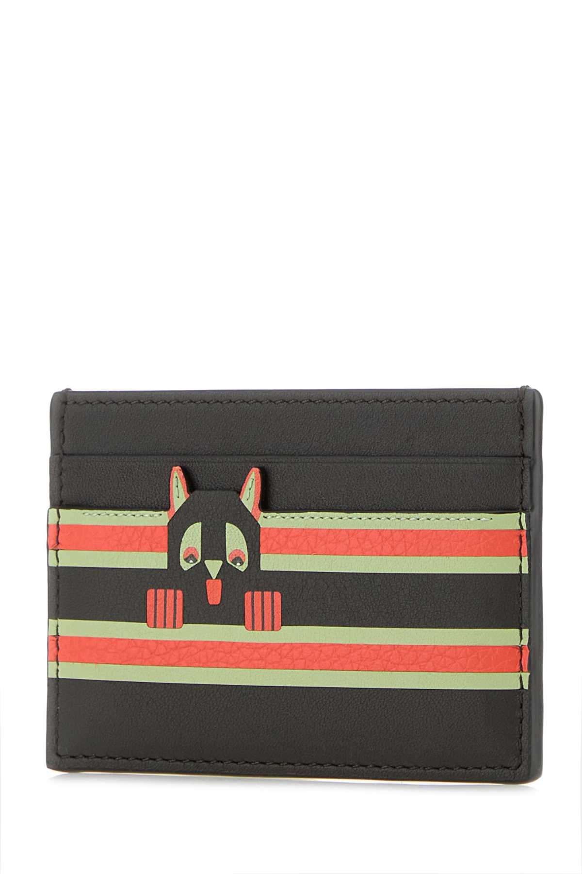 LOEWE PLAIN CARDHOLDER FUTURIST CAT For Women Exterior: 100% Calf