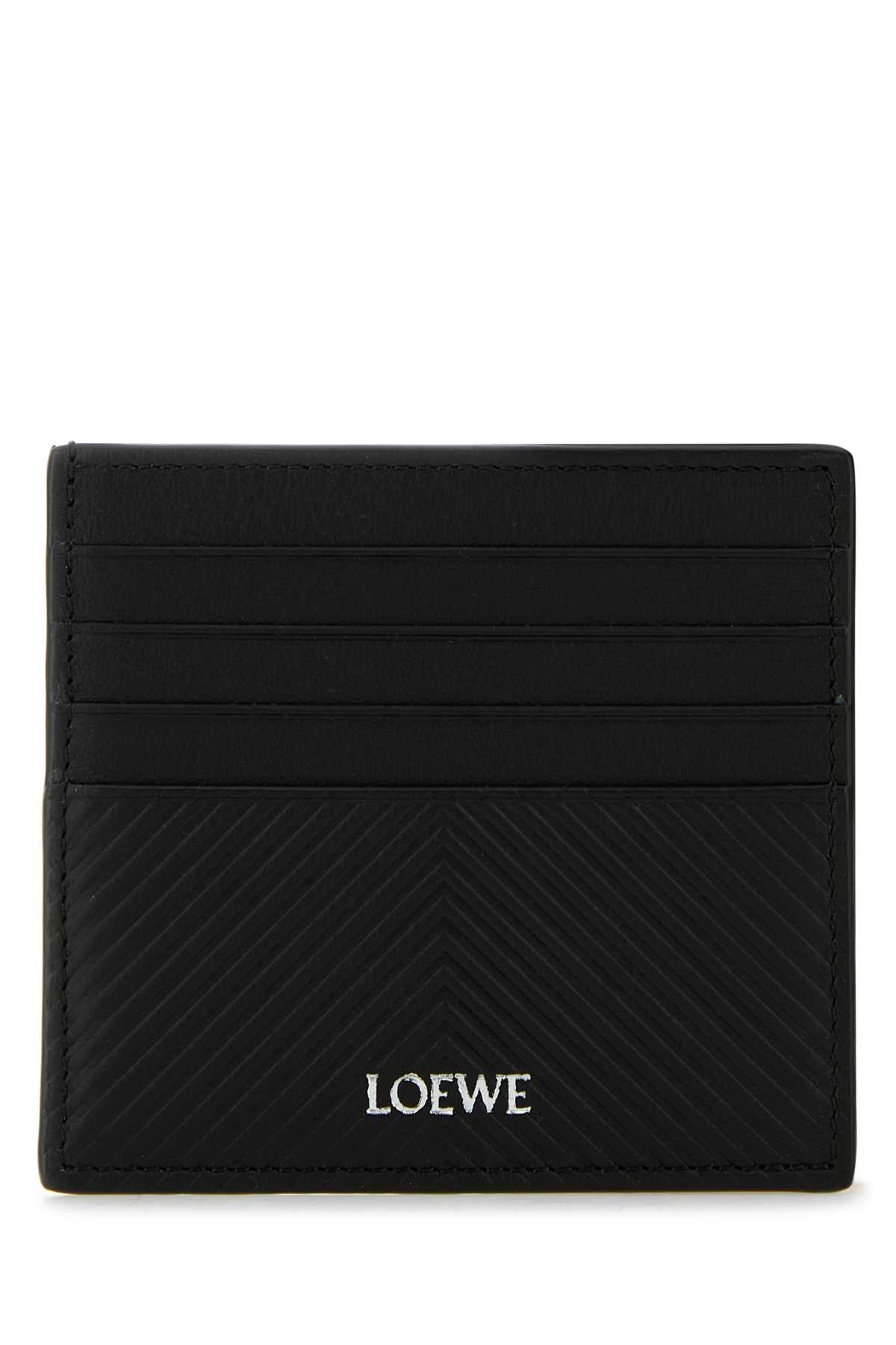 LOEWE OPEN CARDHOLDER STAMPED For Men Exterior: 100% Leather