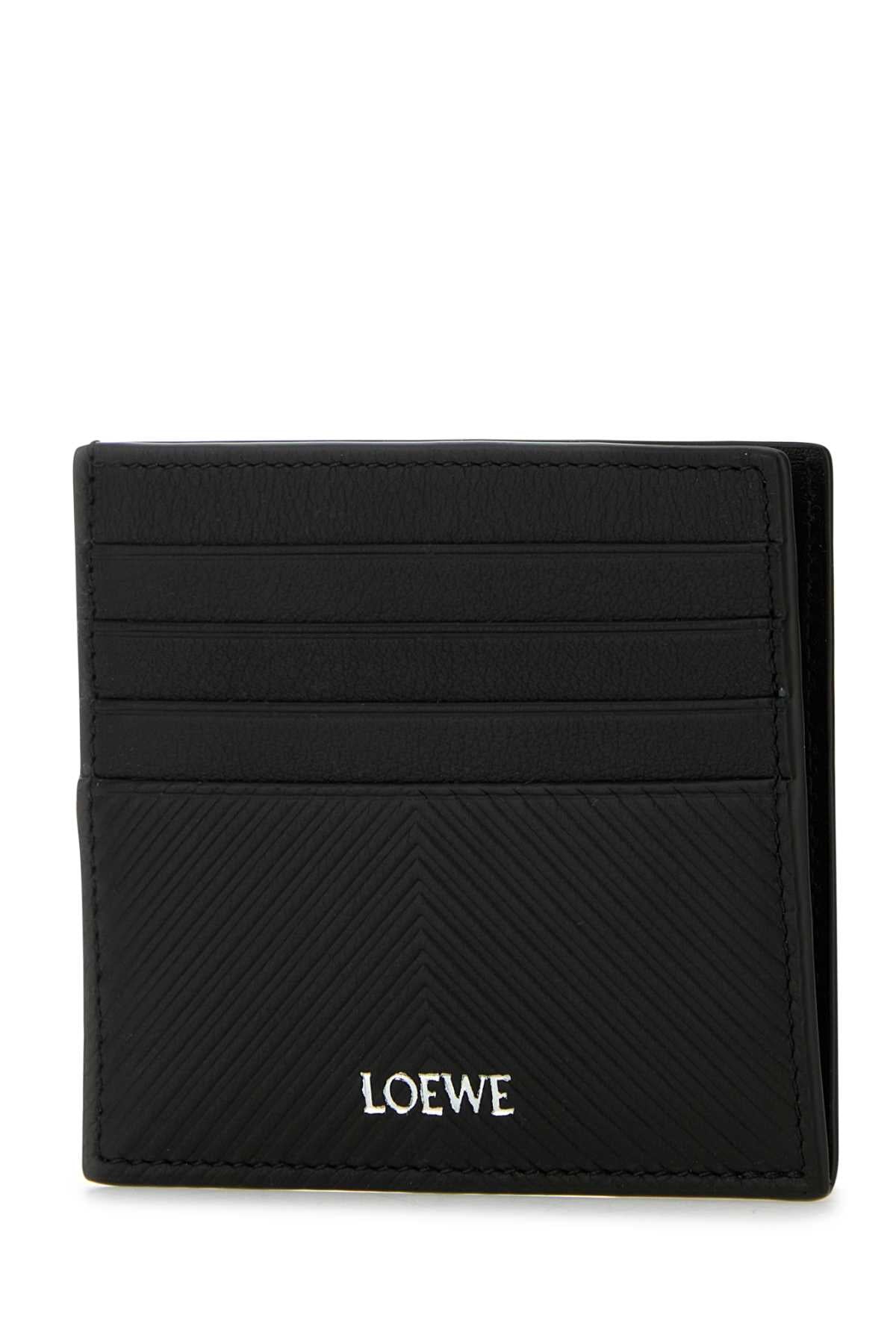 LOEWE OPEN CARDHOLDER STAMPED For Men Exterior: 100% Leather