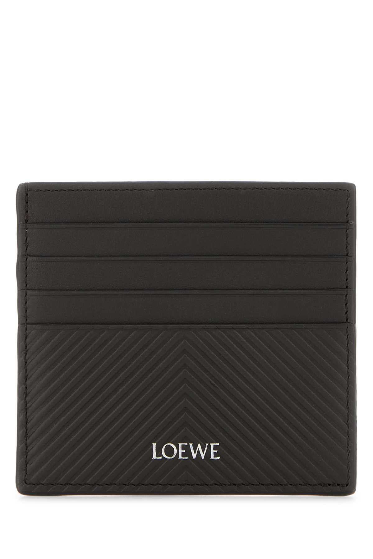 LOEWE LOEWE GRAPHIC OPEN CARDHOLDER For Men Exterior: 100% Leather