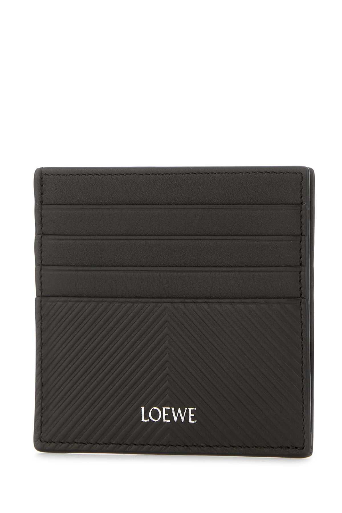 LOEWE LOEWE GRAPHIC OPEN CARDHOLDER For Men Exterior: 100% Leather