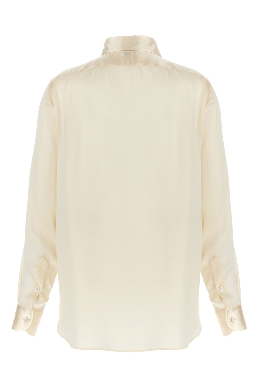 TOM FORD Pleated plastron shirt For Women 100% silk