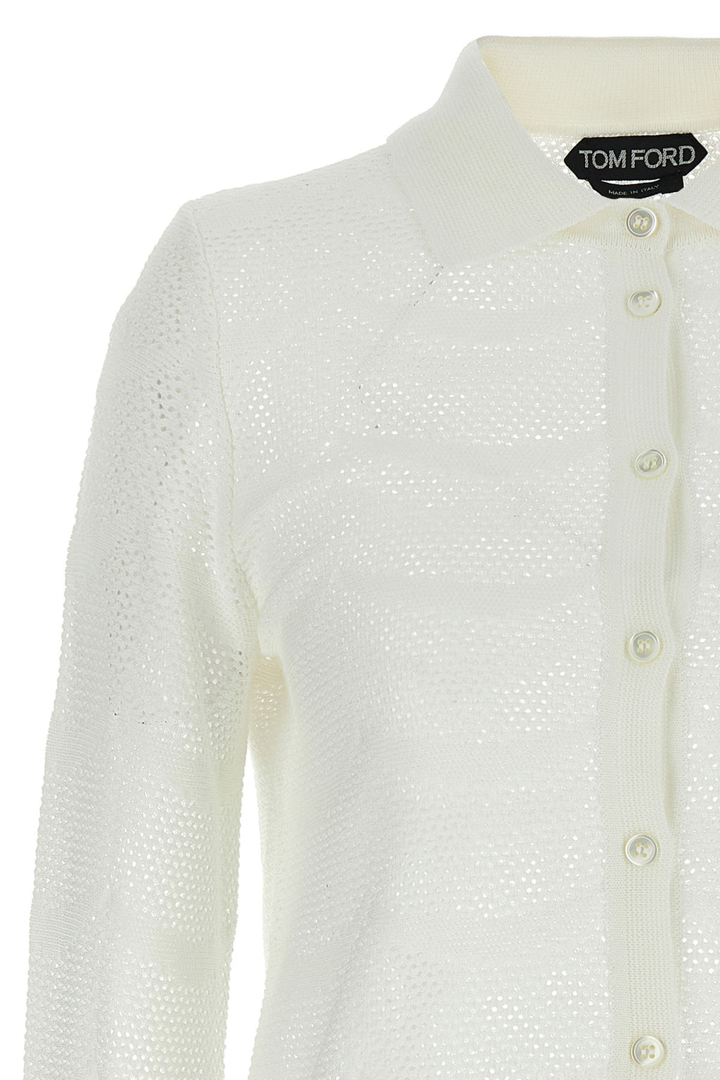 TOM FORD Openwork cardigan For Women 57% cotton, 43% silk