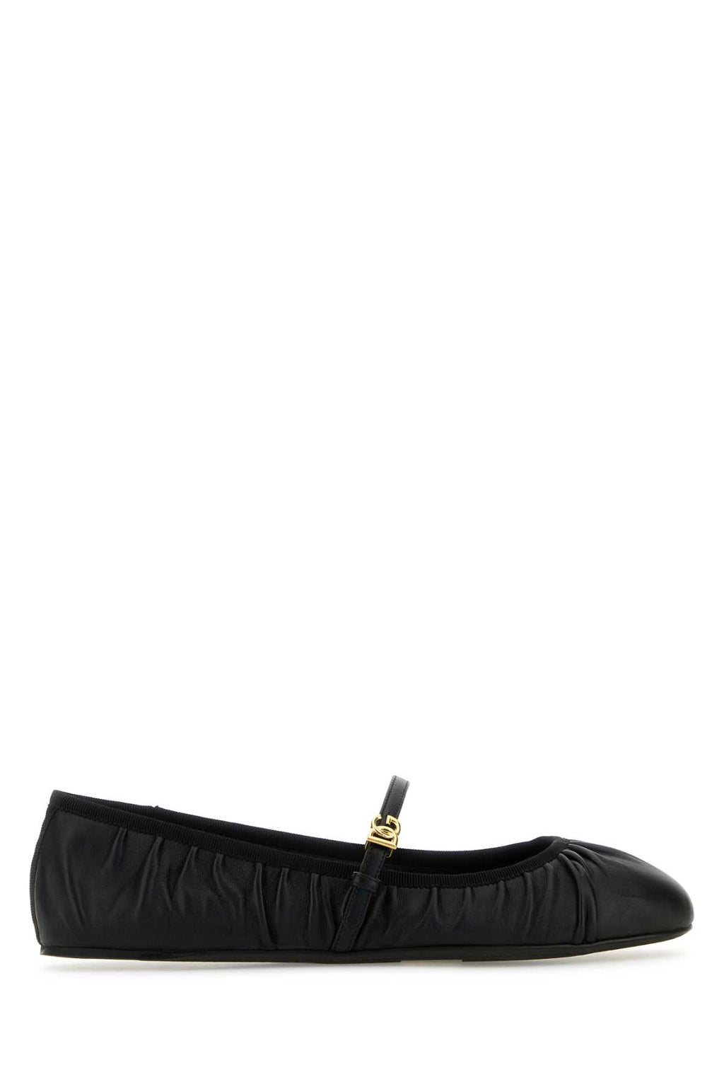 DOLCE & GABBANA BALLERINA For Women Exterior: 100% Lamb Interior: 100% Lamb Sole: Cuoio