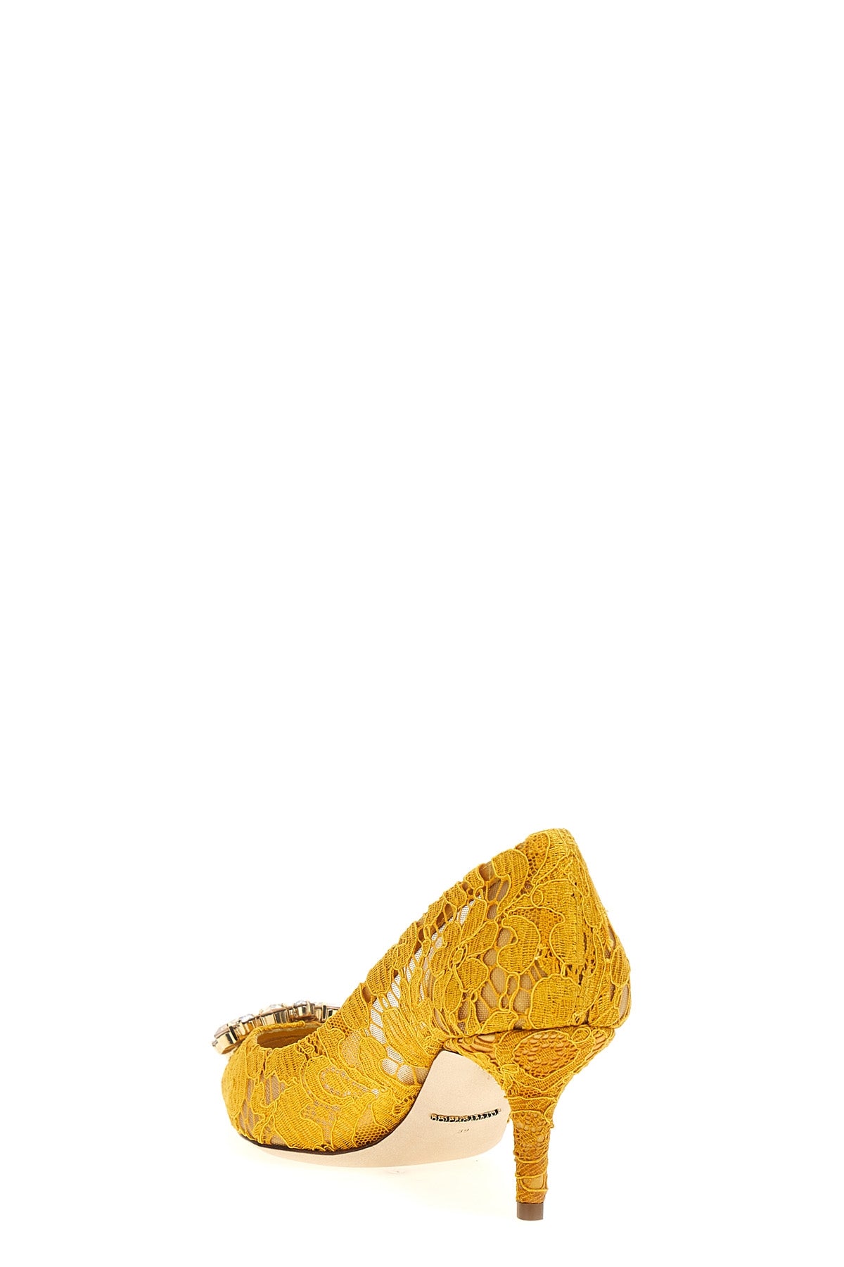 DOLCE & GABBANA 'Bellucci' pumps For Women 56% viscose 36% cotton 6% polyamide 2% silk