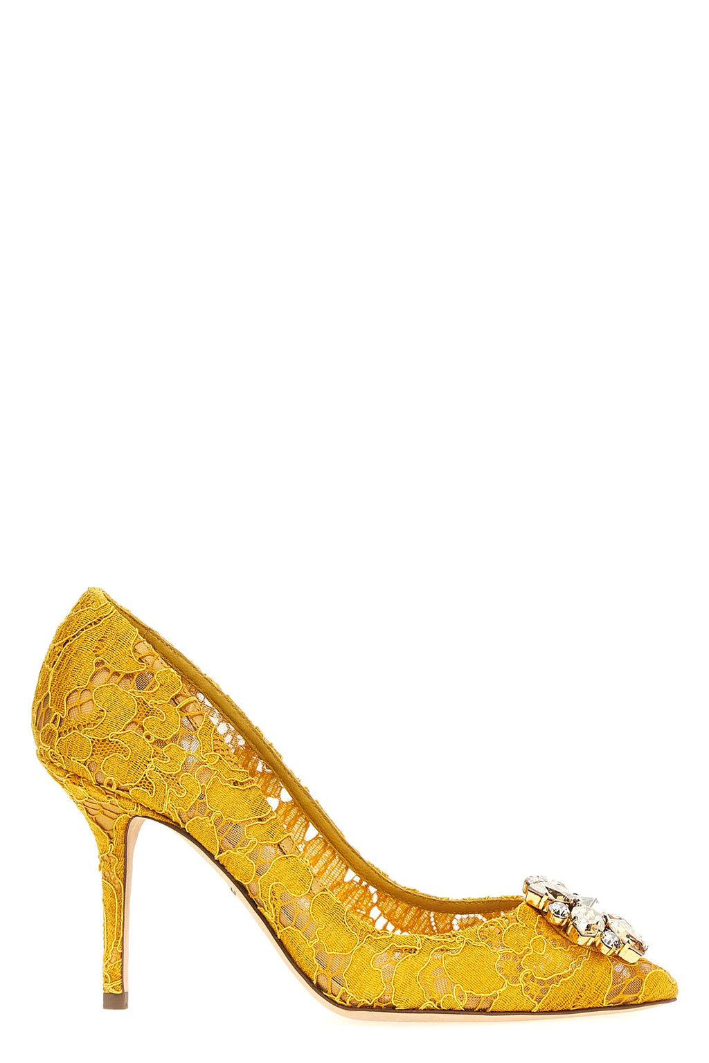 DOLCE & GABBANA 'Bellucci' pumps For Women 57% viscose 36% cotton 5% polyamide 2% silk
