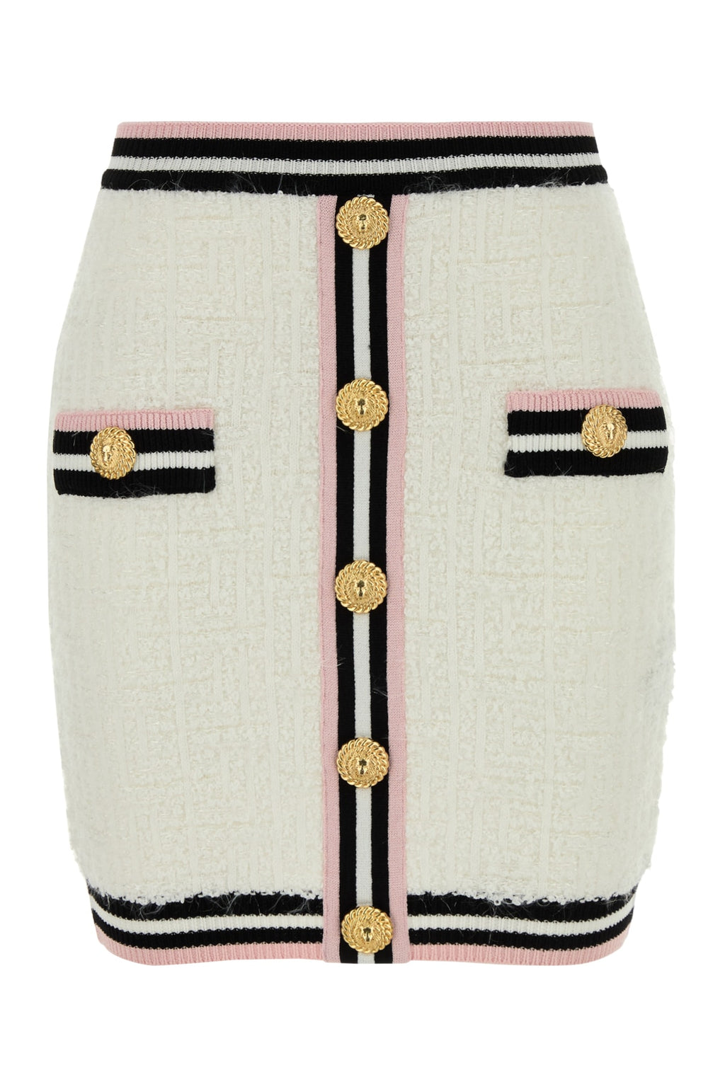 BALMAIN GONNA For Women 35%POLYAMIDE 33%VISCOSE 24%COTTON 08%POLYESTER