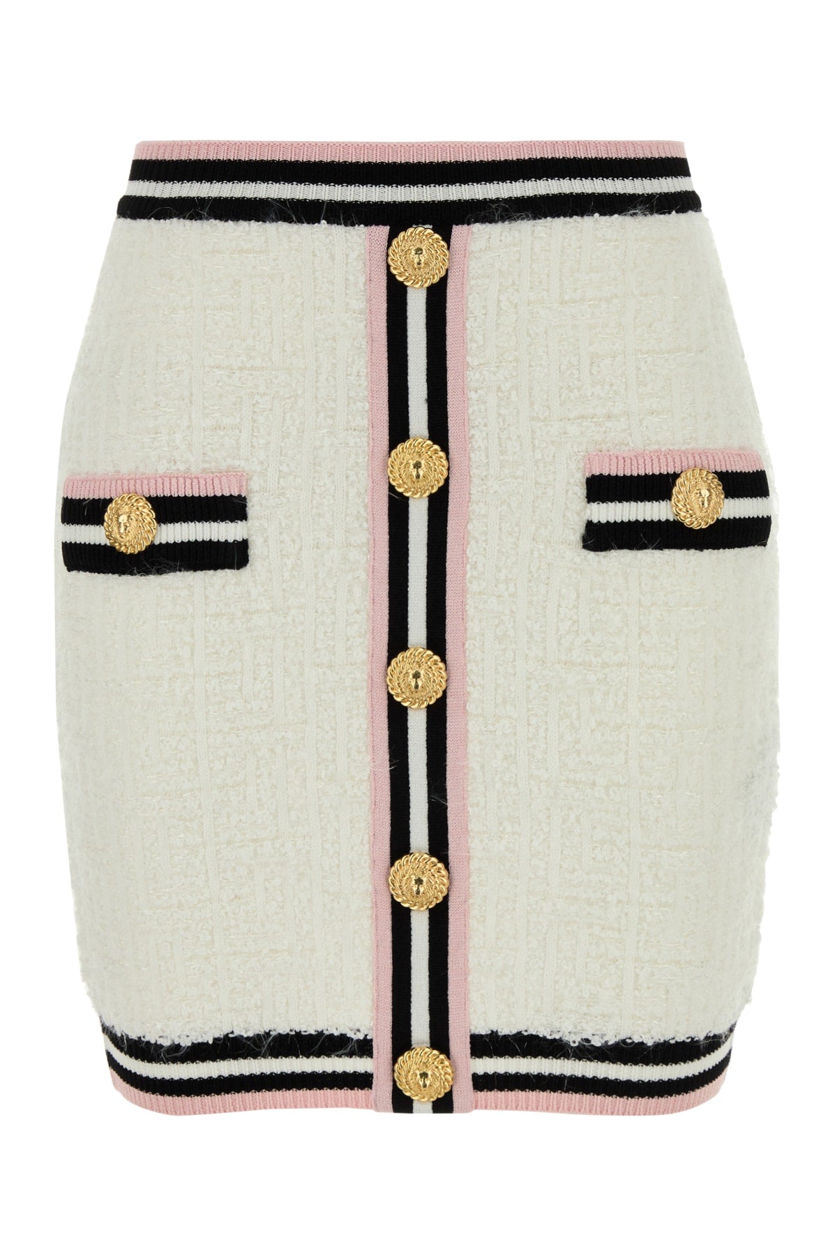 BALMAIN GONNA For Women 35%POLYAMIDE 33%VISCOSE 24%COTTON 08%POLYESTER