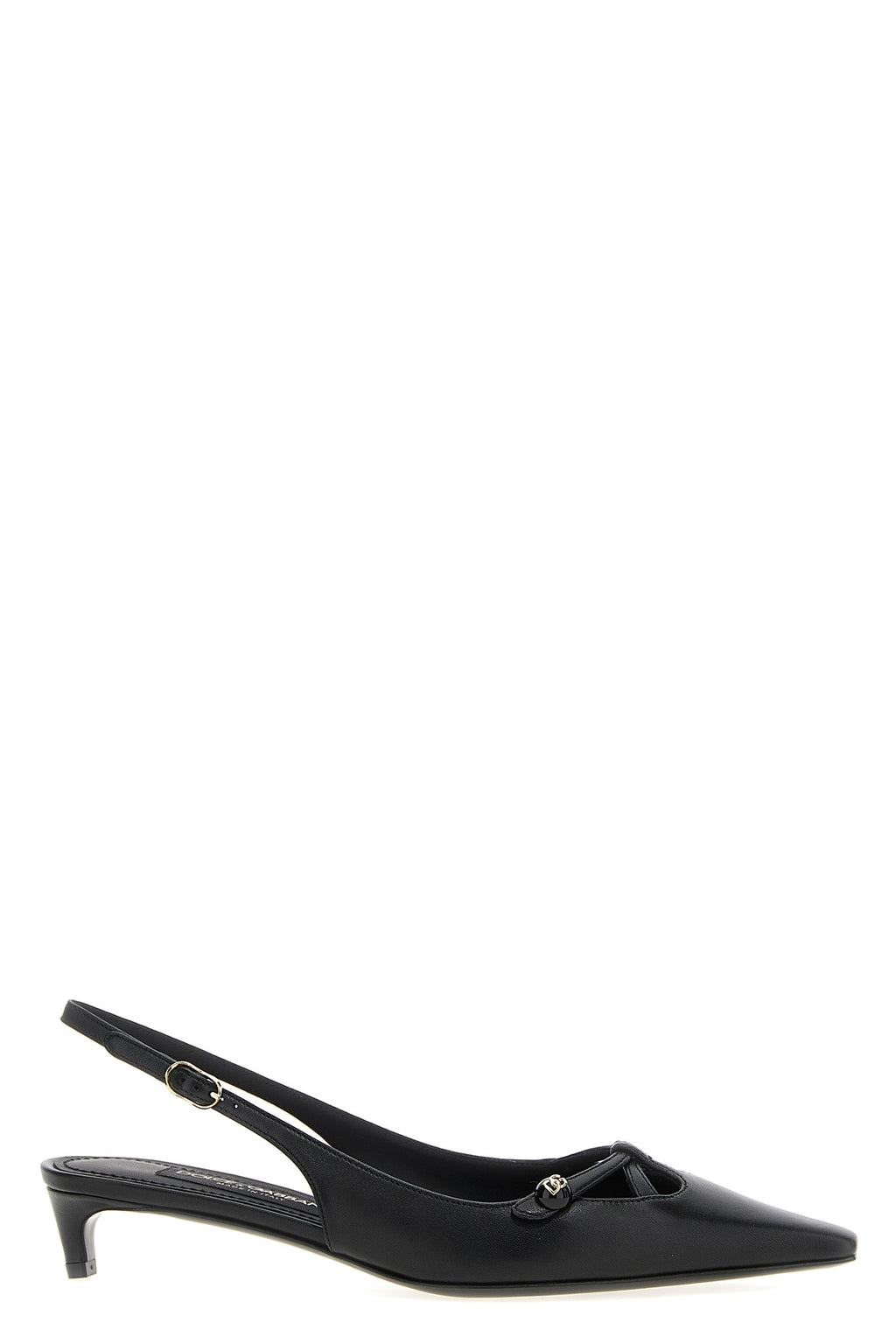 DOLCE & GABBANA 'Mun' slingback For Women 100% lamb leather (Ovis Aries)
