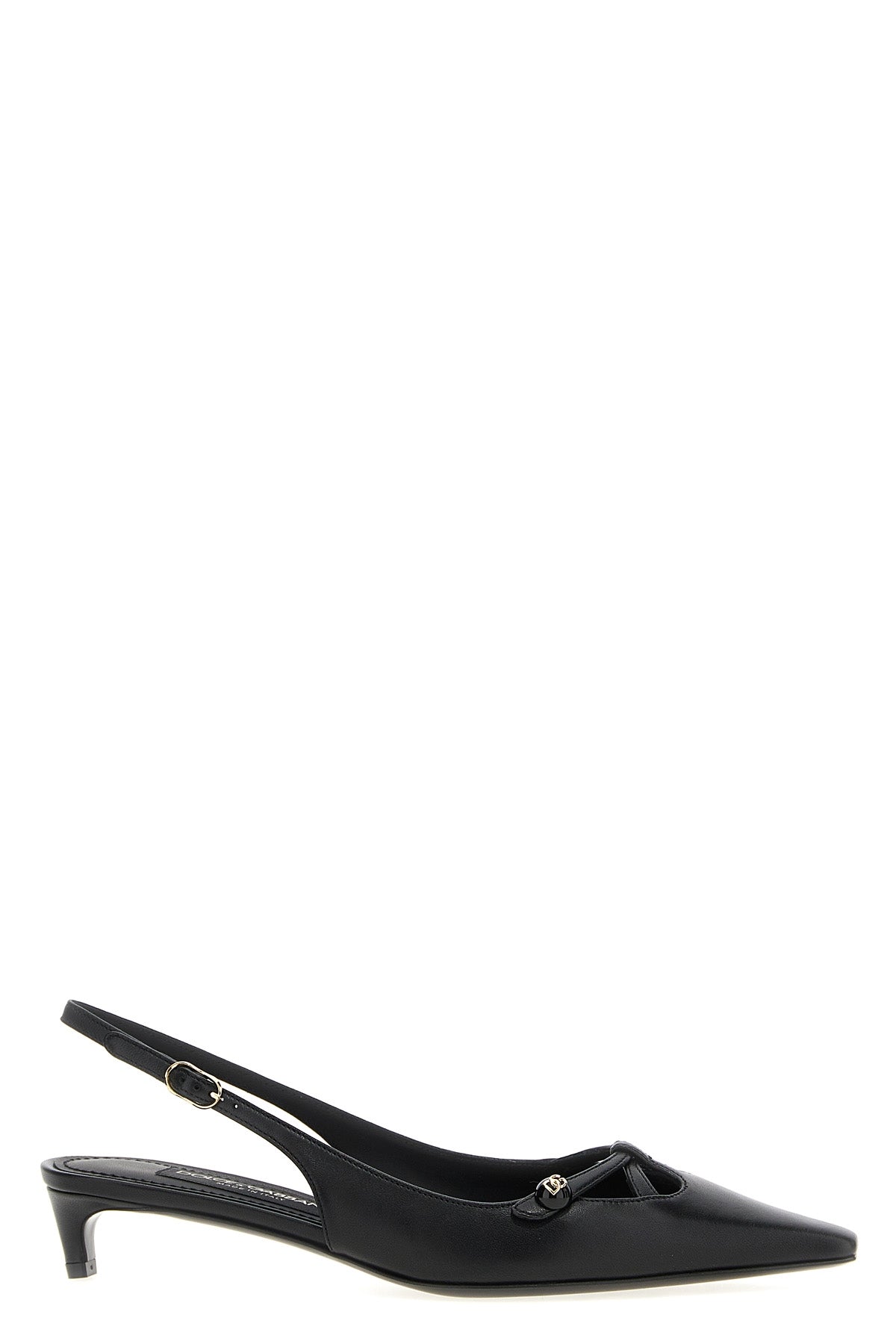 DOLCE & GABBANA 'Mun' slingback For Women 100% lamb leather (Ovis Aries)