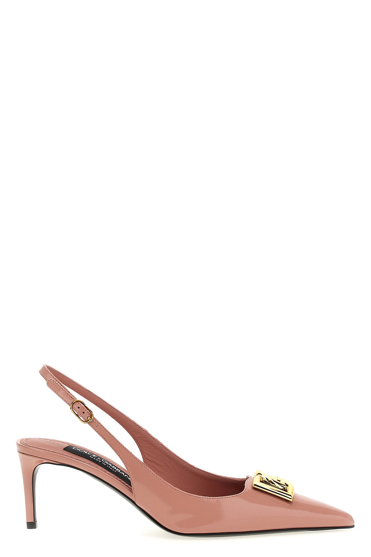DOLCE & GABBANA 'Lollo' slingback For Women 100% calfskin leather (Bos Taurus)