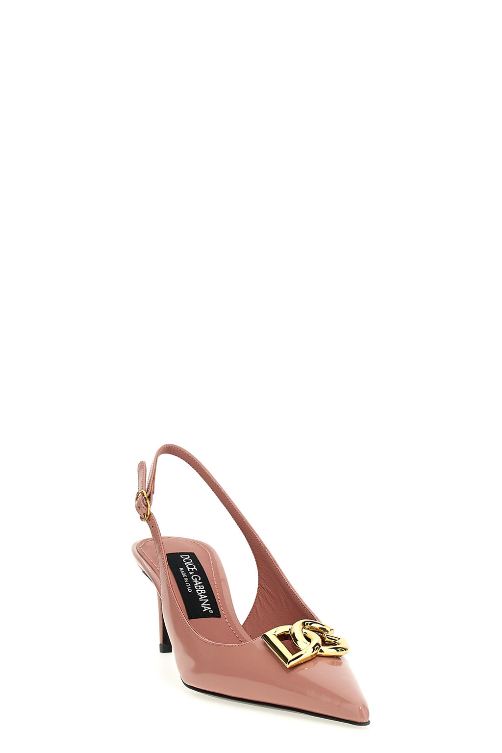 DOLCE & GABBANA 'Lollo' slingback For Women 100% calfskin leather (Bos Taurus)