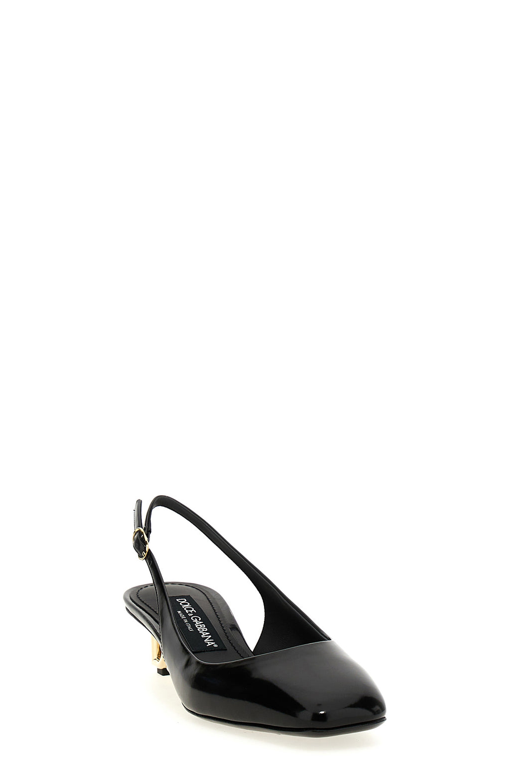 DOLCE & GABBANA 'Jackie New' slingback For Women 100% calfskin leather (Bos Taurus)