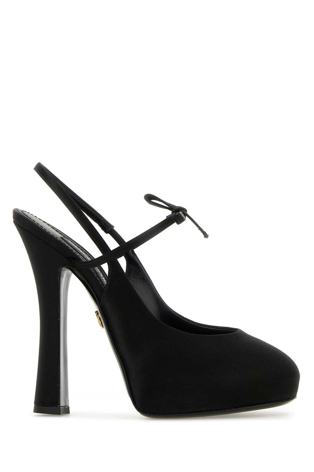 DOLCE & GABBANA SLINGBACK For Women Exterior: 68% Viscose 32% Silk Interior: 100% Leather Sole: Leather