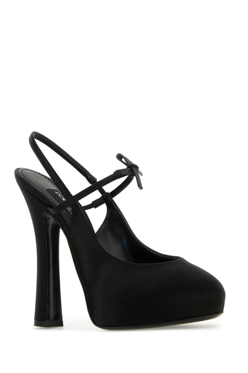 DOLCE & GABBANA SLINGBACK For Women Exterior: 68% Viscose 32% Silk Interior: 100% Leather Sole: Leather