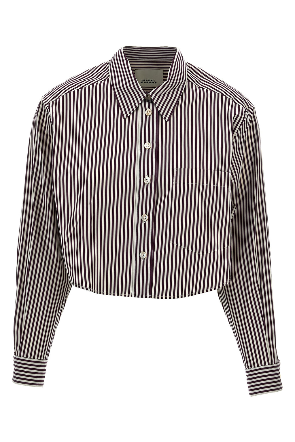 ISABEL MARANT 'Fleora' cropped shirt For Women 100% cotton