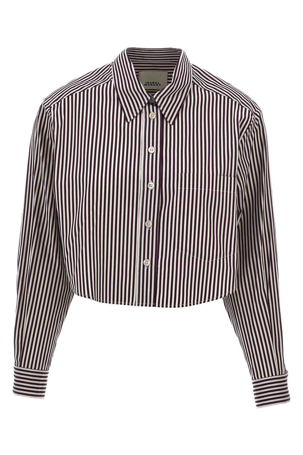 ISABEL MARANT 'Fleora' cropped shirt For Women 100% cotton